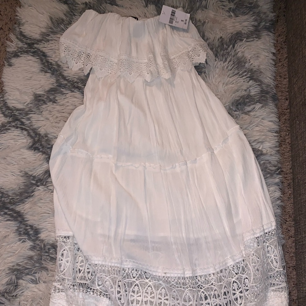 White Maxi dress
